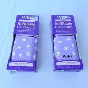 Wild Refillable Deodorant Smores Aluminum Free Paraben Free 24 Hour Odor free